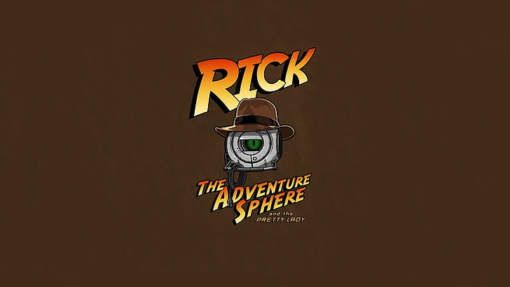 Rick The Adventure Sphere, video games, Portal 2, Portal (game), HD wallpaper