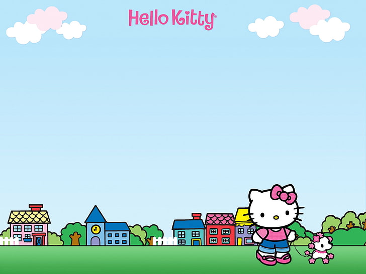 Hello Kitty Wallpaper 17  Hello kitty backgrounds, Hello kitty