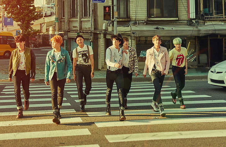 men's white long-sleeved shirt, BTS, K-pop, J - Hope, Rap Monster, HD wallpaper