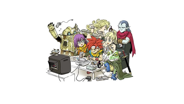 Chrono Trigger, Akira Toriyama, SNES, HD wallpaper