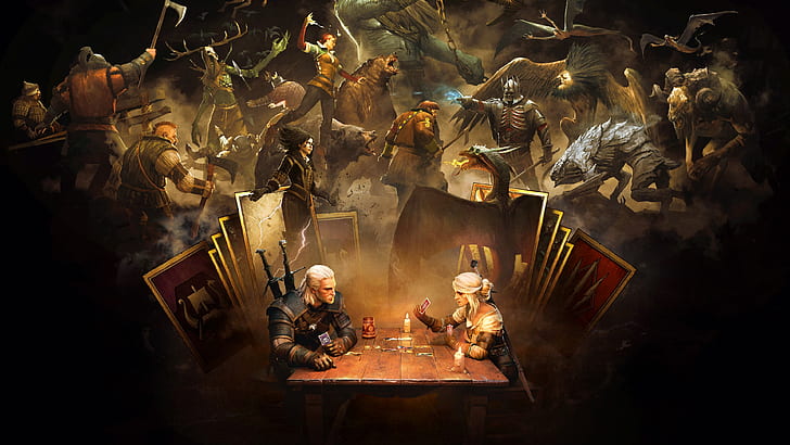 Hd Wallpaper Gwent The Witcher Card Game 4k Ultra High Definition Wallpaper Flare