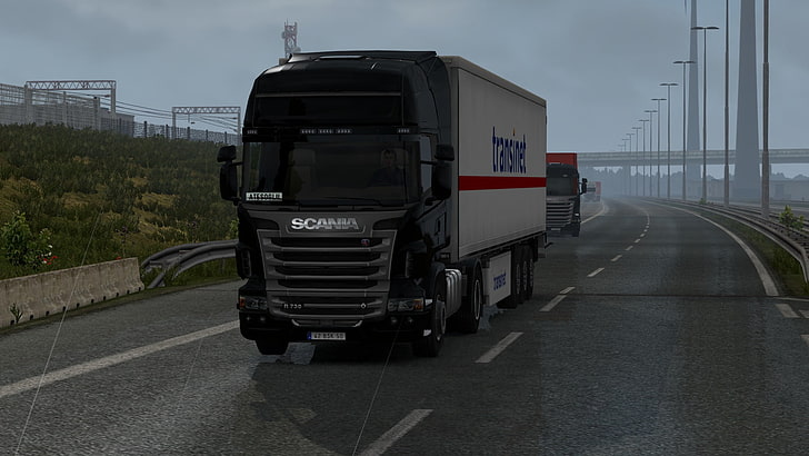 video games, Euro Truck Simulator 2, transportation, land vehicle, HD wallpaper