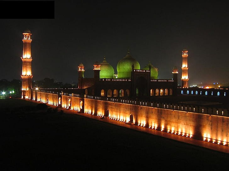 Badshahi-Mosque Beautiful Badshahi-Mosque_Lahore Architecture Religious HD Art