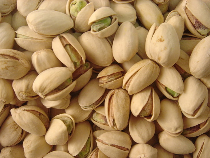 cashew nuts, pistachios, food, tasty, seed, nut - Food, close-up, HD wallpaper