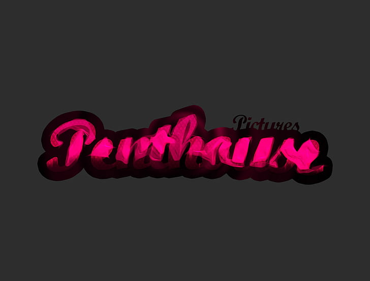 Penthouse, CGI, Photoshop, fan art, pink, no background, digital art