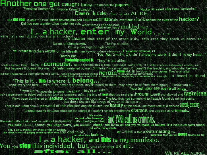 untitled, text, hacking, typography, green, data, green color