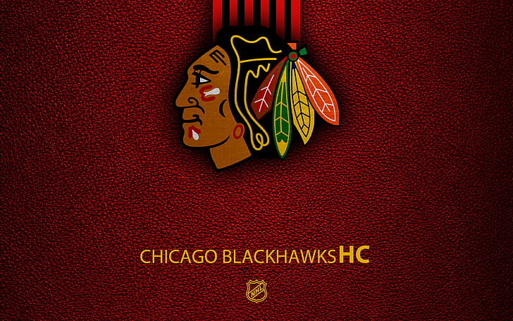 Basketball, Chicago Blackhawks, Emblem, Logo, NHL, HD wallpaper
