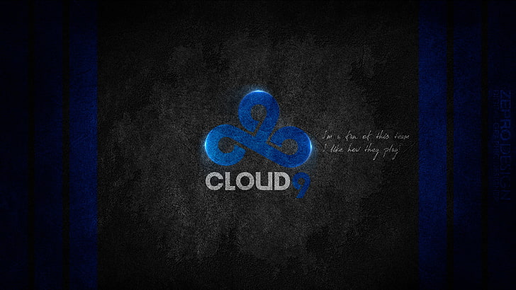 Cloud logo, design, team, game, art, games, hi-tech, new, counter-strike, HD wallpaper