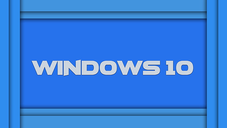 Windows 10 logo, operating system, computer, communication, text HD wallpaper