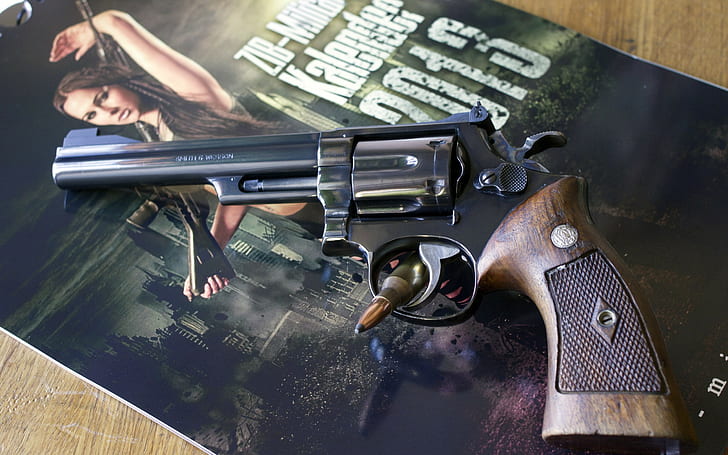Weapons, Smith and Wesson Revolver, HD wallpaper