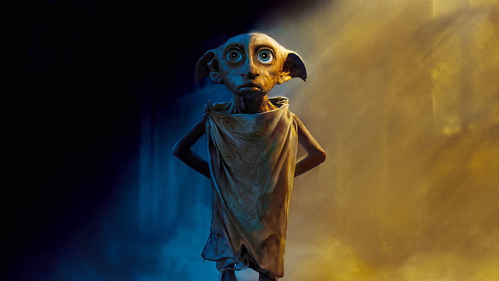 dobby the house elf, creature, hd, harry potter, one animal