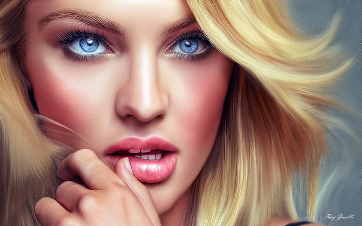 girl, face, beautiful, Candice Swanepoel, Victoria’s Secret, HD wallpaper