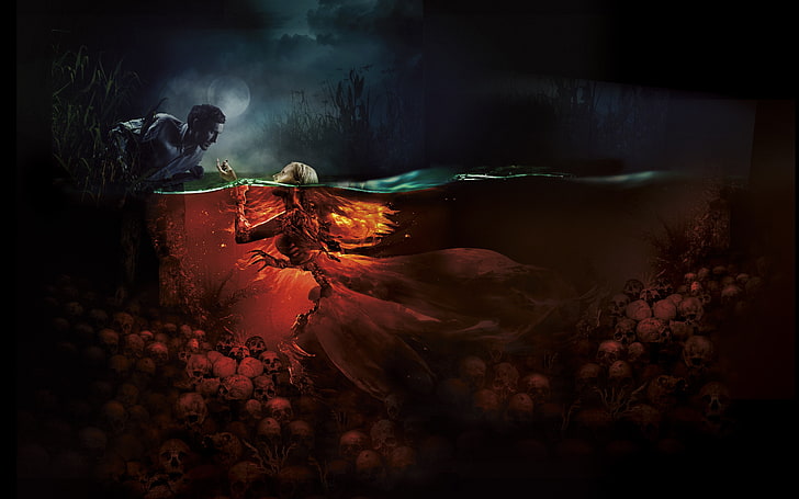 HD wallpaper: 4K, The Mermaid: Lake of the Dead, Horror, Russian movie,  Rusalka: Ozero myortvykh | Wallpaper Flare