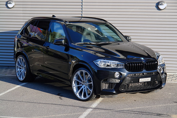 black BMW X-Series, Tuning, X5 M, car, land Vehicle, transportation
