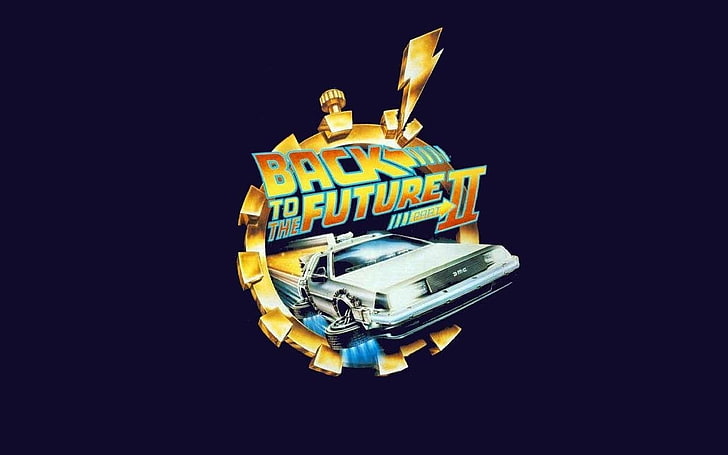 Back To The Future, Back To The Future Part II, DeLorean, studio shot, HD wallpaper