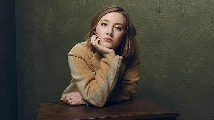 Saoirse Ronan, actress, women, blue eyes, one person, young adult