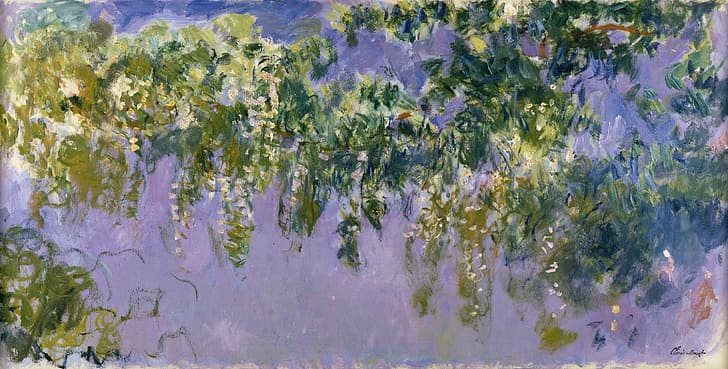 Claude Monet, Wisteria, 1917-1920