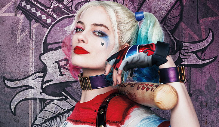 Best Movies of 2016, harley quinn, Suicide Squad, one person, HD wallpaper