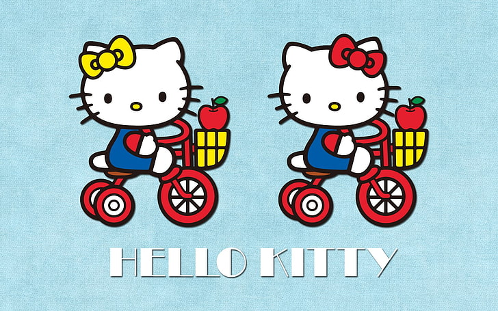hello kitty pc backgrounds hd, childhood, representation, people, HD wallpaper
