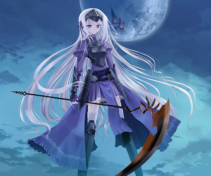 Anime Scythe, drake, fictional Character, cartoon png | PNGEgg