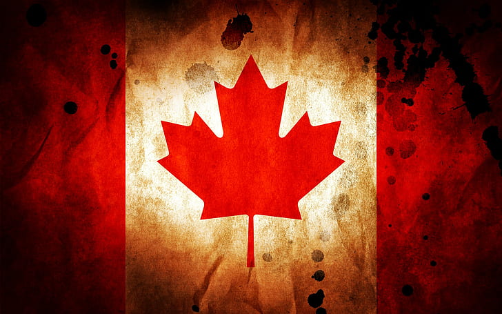 Canada, Canadian flag, red