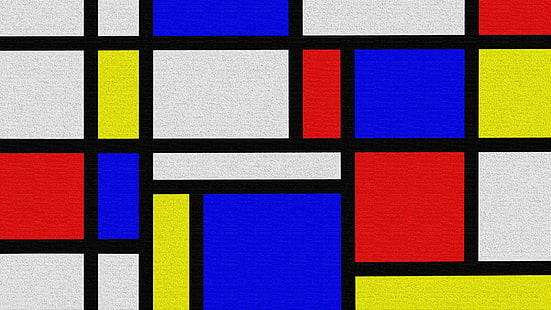 4096x2304px | free download | HD wallpaper: mondrian, Piet Mondrian ...