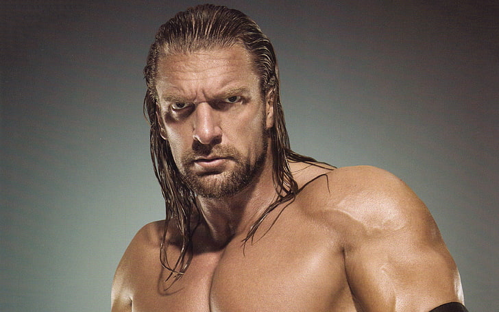 HD wallpaper: WWE Wrestler Triple H, WWE Triple H, shirtless, portrait, one  person | Wallpaper Flare