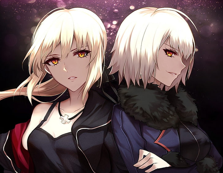 blonde, Fate/Grand Order, Fate Series, Jeanne d'arc alter, long hair