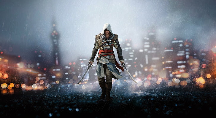 Assassins Creed IV in New World, Assassin's Creed Ezio wallpaper, HD wallpaper