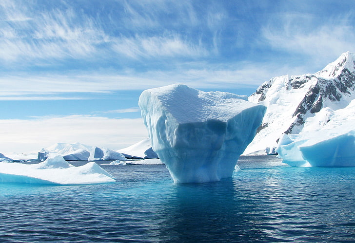 iceberg, antarctica, ocean, iceberg - Ice Formation, glacier