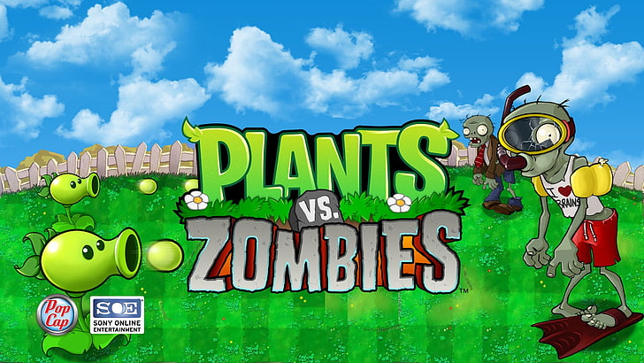 Video Game, Plants Vs. Zombies, HD wallpaper