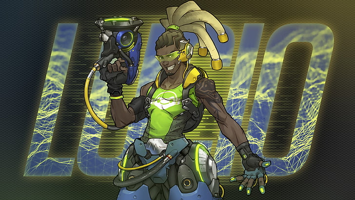 Lucio from Overwatch illustration, Blizzard Entertainment, Lúcio (Overwatch), HD wallpaper
