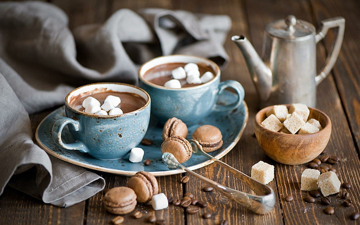 Hd Wallpaper Marshmallow Hot Cocoa Hd Pictures Food Wallpaper Flare