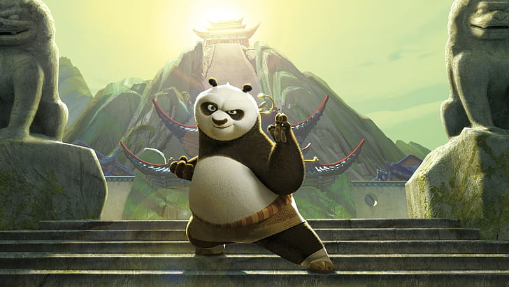 HD wallpaper: Kung Fu Panda 3, Best Animation Movies of 2015, cartoon |  Wallpaper Flare