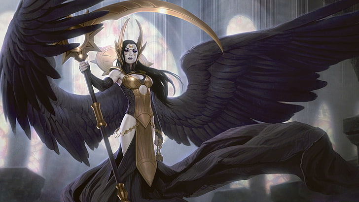 magic the gathering deathpact angel, Magic: The Gathering, art and craft