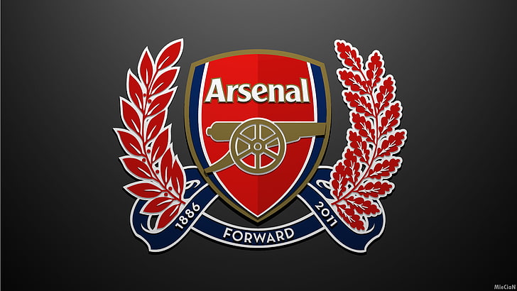 HD wallpaper: 1886-2011 Arsenal Forward logo, club, Football, insignia,  vector | Wallpaper Flare