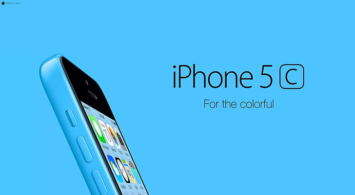 iPhone 5C Blue For Colorful, Computers, Mac, Apple, HD wallpaper