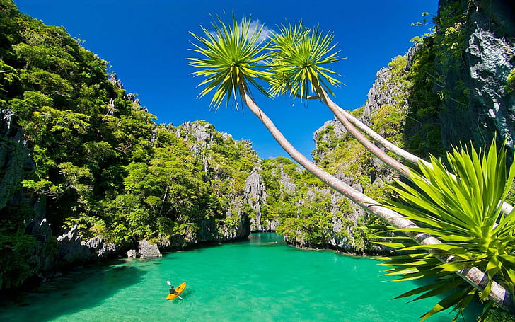 Philippines Pacific Ocean Palawan The Most Beautiful Island Of The World Tropical Wallpaper Hd 1920×1200