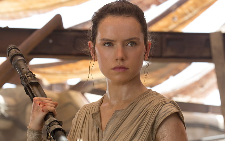 Daisy Ridley Star Wars The Force Awakens 4K