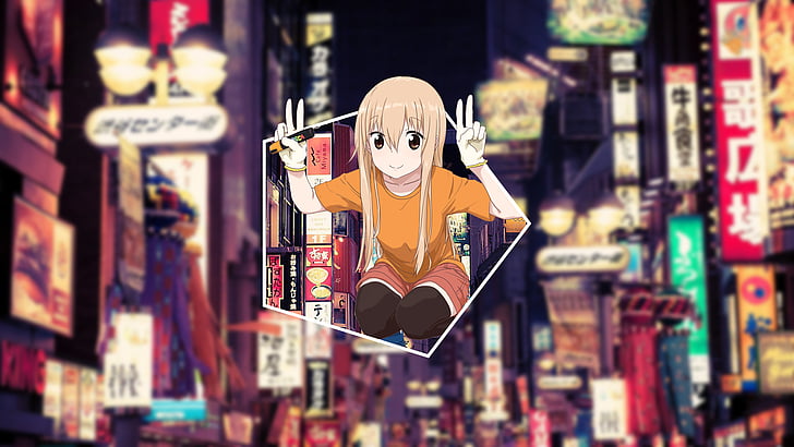 Anime, Himouto! Umaru-chan, Umaru Doma, HD wallpaper