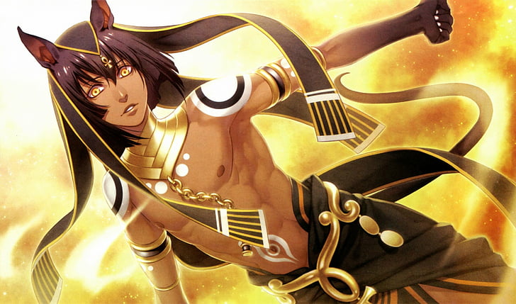 Kamigami no Asobi Thoth Anime Ancient Egyptian deities Art, Anime  transparent background PNG clipart | HiClipart