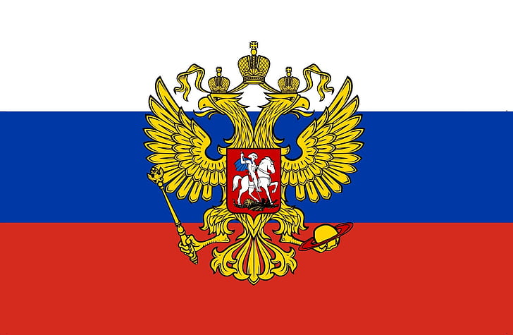 russian empire, eagle, flag, HD wallpaper