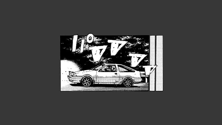 Initial D, Toyota AE86, HD wallpaper
