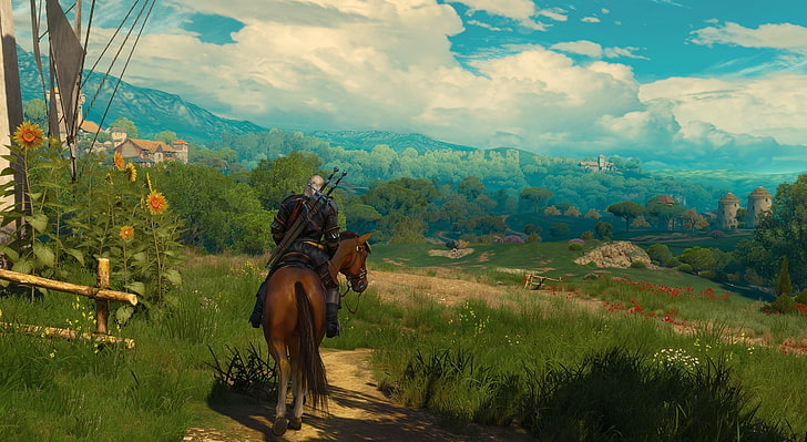The Witcher 3 Blood and Wine, Games, thewitcher3, geralt, toussaint
