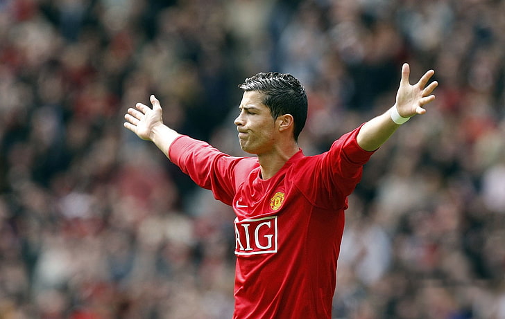  Fondo de pantalla HD Cristiano Ronaldo, fútbol, ​​​​estrella, celebridad, jugador, Manchester United