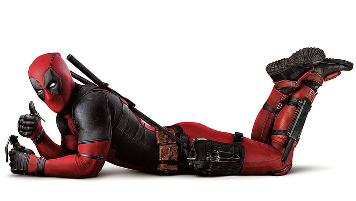 deadpool backgrounds for widescreen, leather, shoe, red, cut out, HD wallpaper