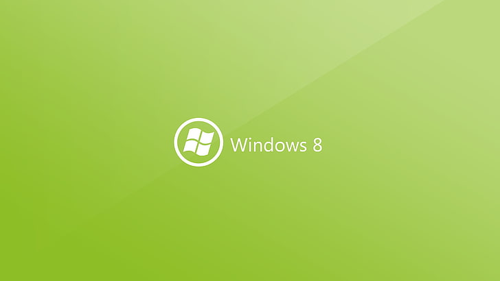 Windows 8, Microsoft Windows, communication, green color, no people, HD wallpaper