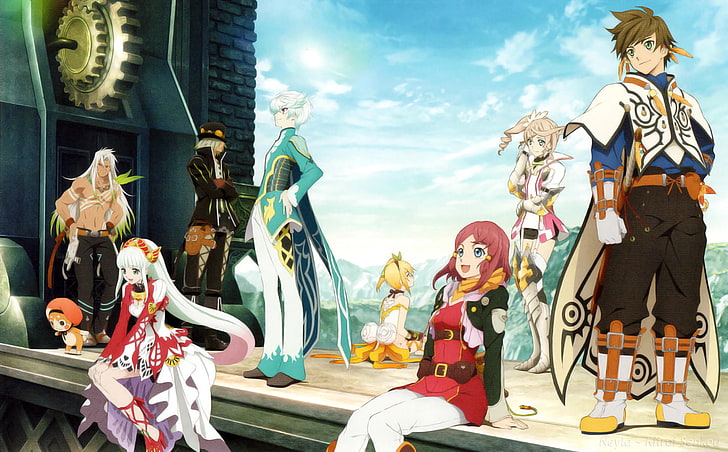 anime characters wallpaper, Tales Of, Tales of Zestiria the X, HD wallpaper