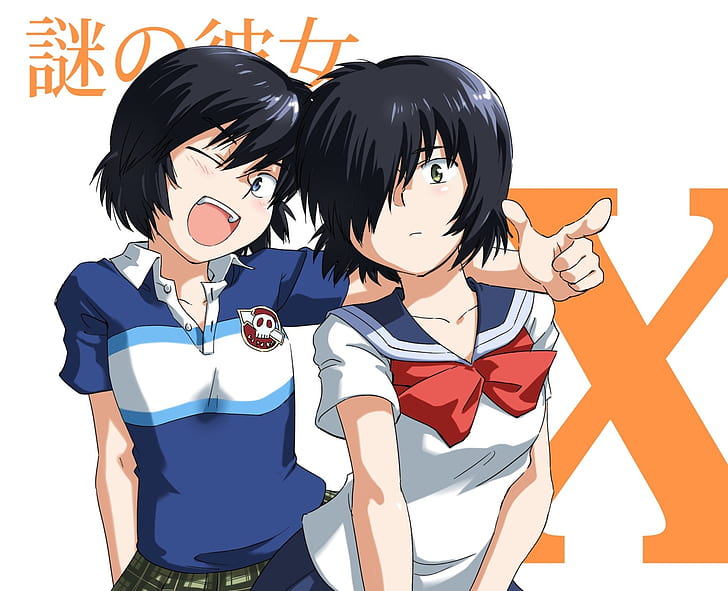 Anime, Mysterious Girlfriend X, Mikoto Urabe, Momoka Imai, HD wallpaper