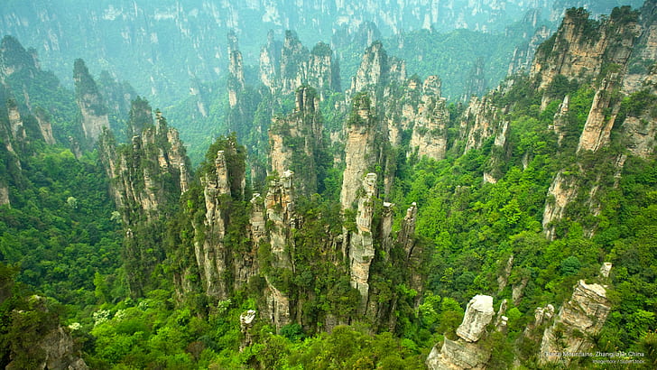 Tianzi Mountains, Zhangjiajie, China, Asia
